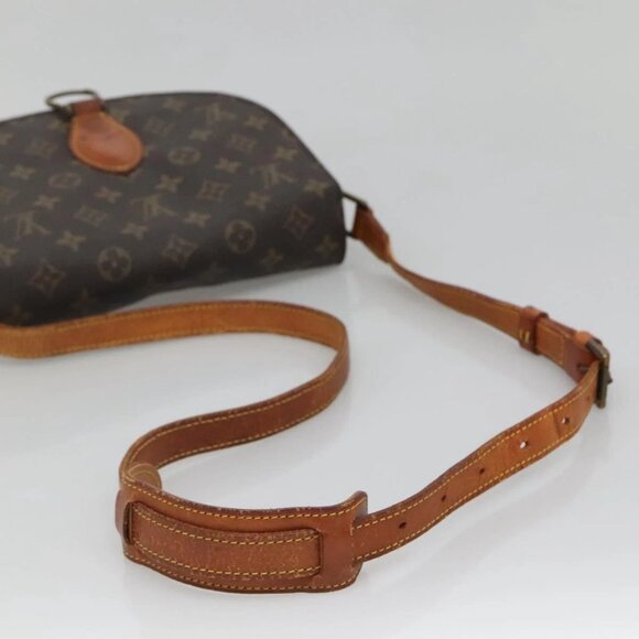 LOUIS VUITTON Monogram Saint Cloud GM Shoulder Bag M51242 LV Auth 140052 - Picture 7 of 15